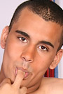Exotic boy David jerks off then licks his own cum!